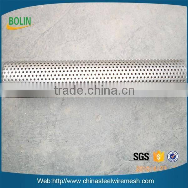 Stainless steel ss304 spiral welded perforated tube
