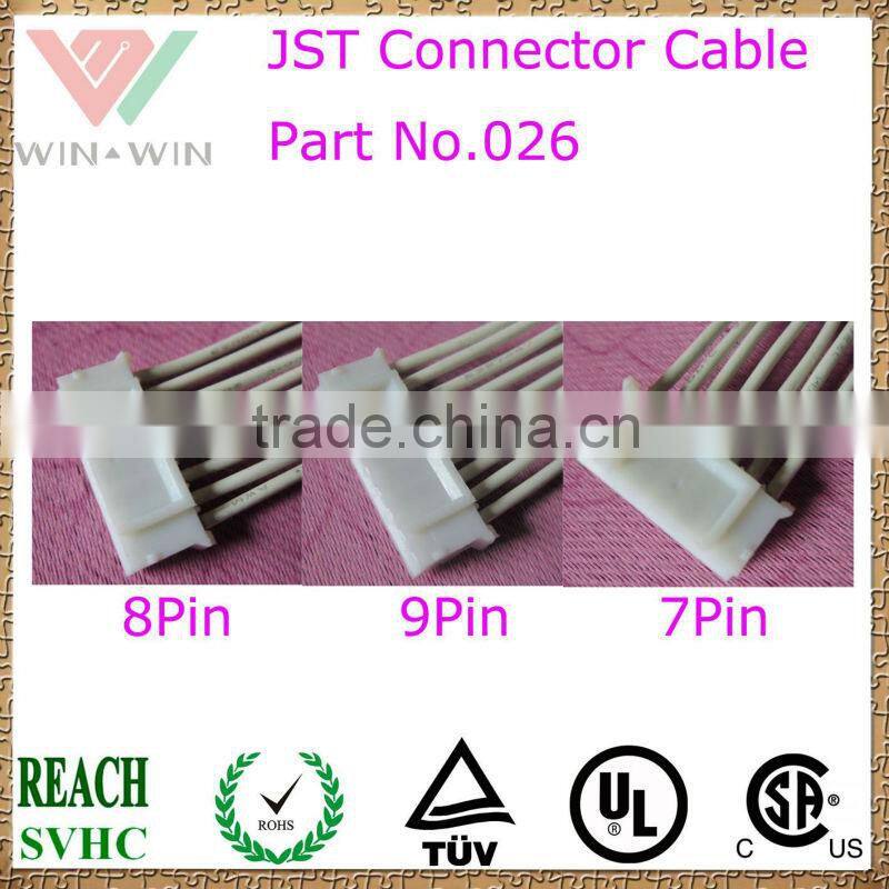 8625 JST Connectors' Wire Harness
