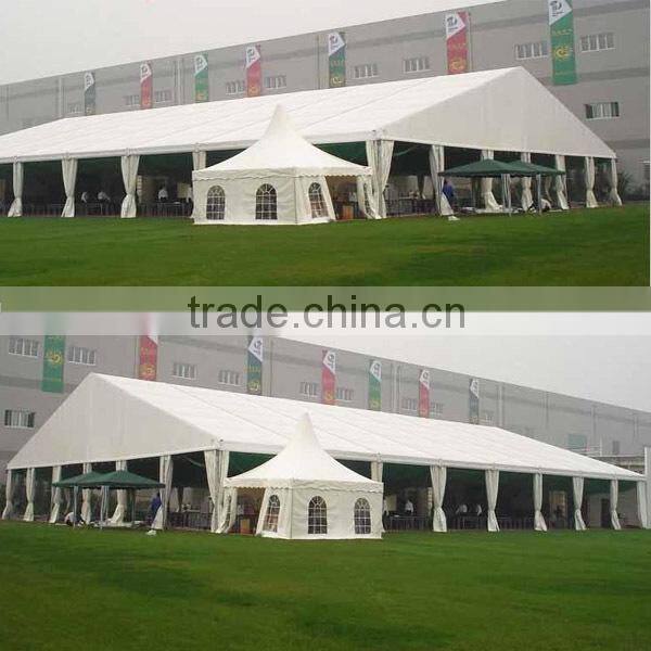 Aluminum frame pavilion tent with windows for outdoor party