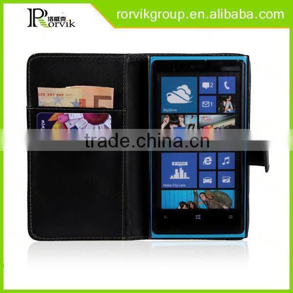 magnetic mobile phone car holder case leather with great price for Nokia Lumia 920