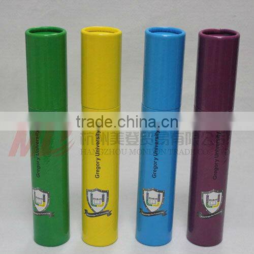 Green Certificate Scroll Holder for Print Colorful Logo Graduation Certificate