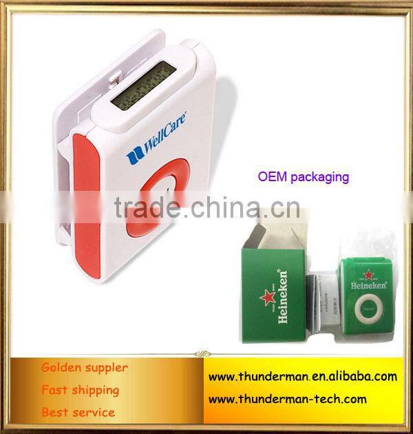 High tech quality chip Multifunction Mini Digital Calorie Pedometer Manual
