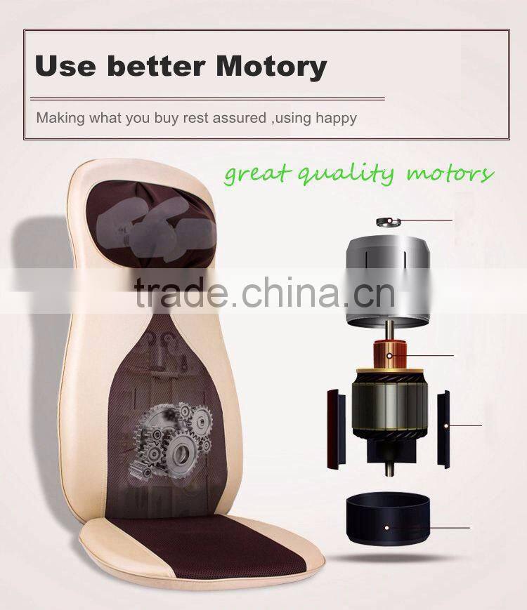 car seat massage cushion kneading massage cushion with infrared heat