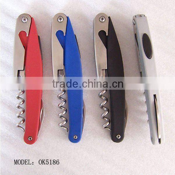 plastic wine bottle opener