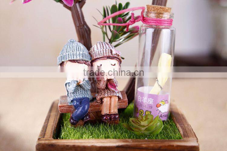 Factory Price latest gift items mini zen garden toy gift , salt and pepper shaker wedding gift set