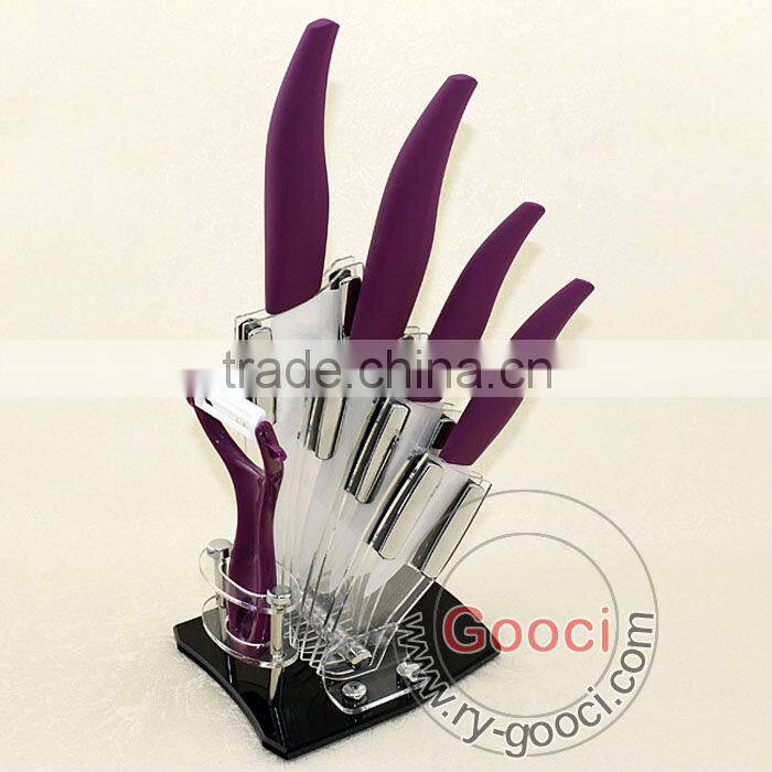 Ultra Sharp Ceramics Knife Set 3"+4''+5"+6"+Peeler