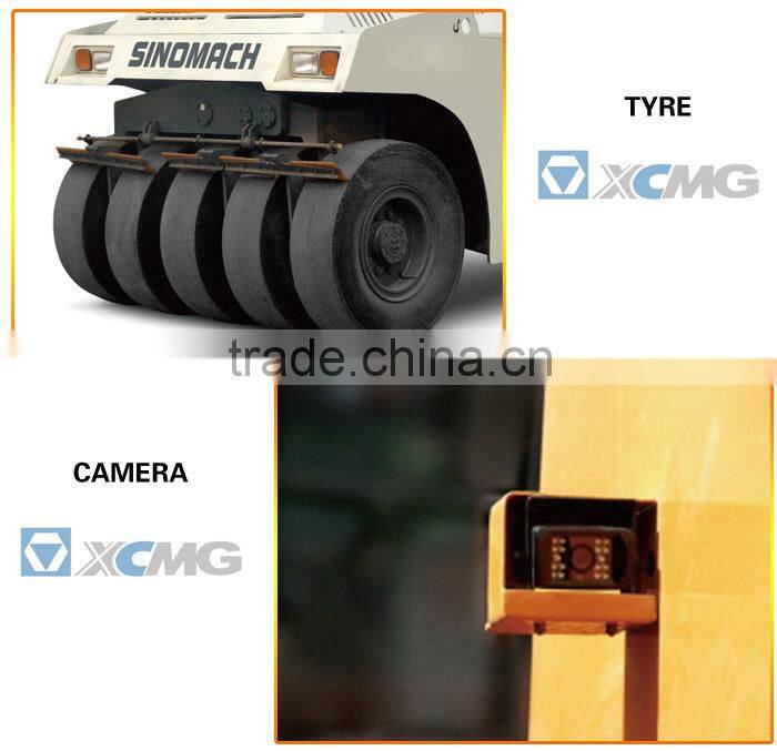 Hydraulic pneumatic tire roller XP 163 of pneumatic road roller