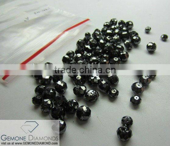 Loose Natural Black Diamond For jewelry at low price