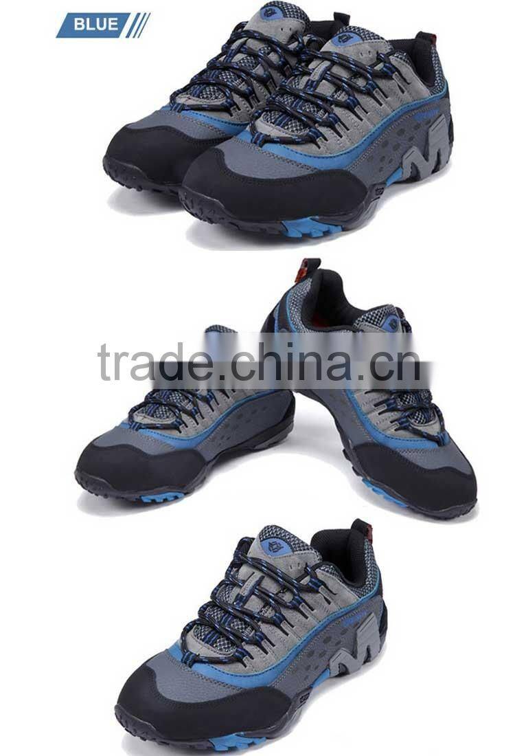 Short Blue Trendy Hiking Boot for Outdoor
