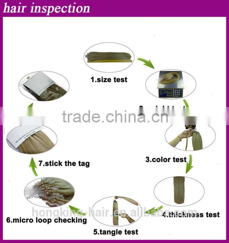 Purple Micro Beads Hair Extension