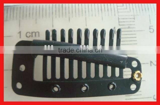 wholesale hair clips hair extension snap clips black clips