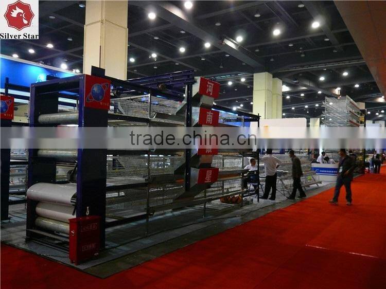 automatic belts manure removal/cleaning system chicken layer cage