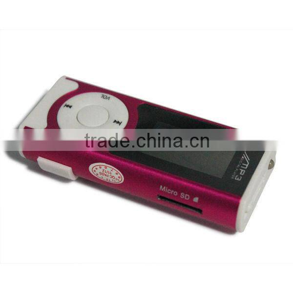Factory Price video convert mp3 with two-color LCM display