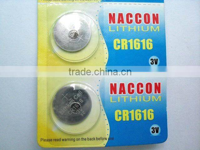 3v CR1616 battery lithium button cell battery