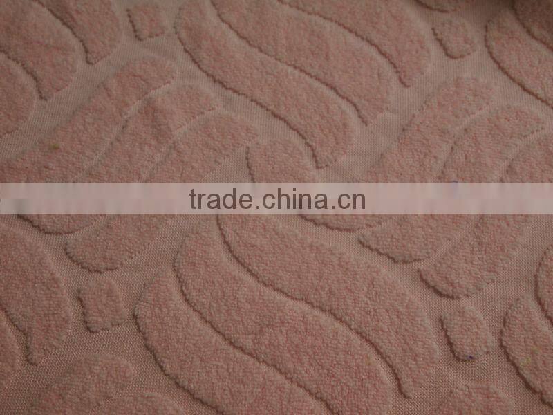 melange velvet fabric