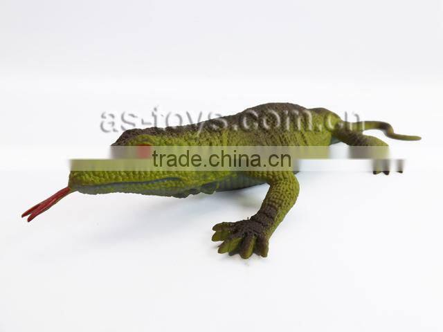 Sticky vivid TPR lizard toy for children