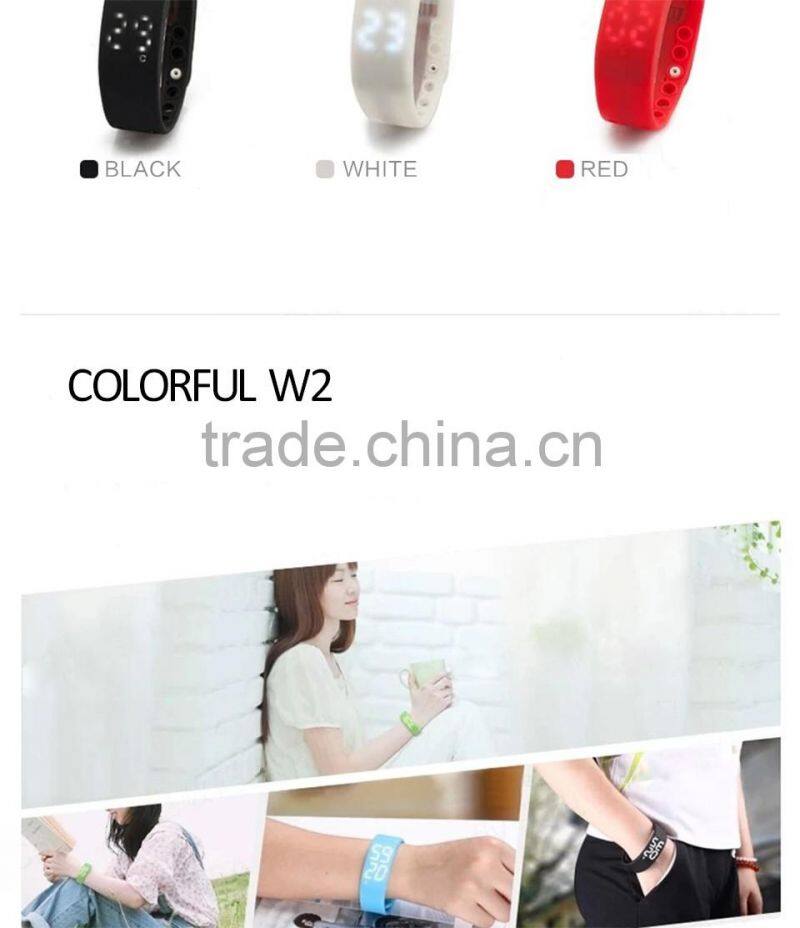 Touch screen OLED Display bluetooth bracelet, Pedometer Calorie Waterproof smart bluetooth bracelet