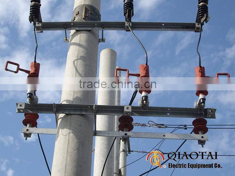 Metal-oxide polymer 11KV surge arrester / types of lightning arrester /33kv lightning arrester