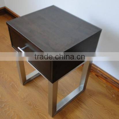 HS0029 King Queen Headboard Nightstand luggage bench microfridge cabinet desk stainless steel legs