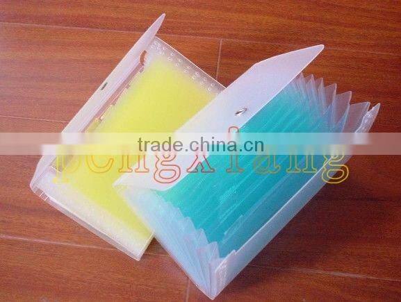 plastic portfolio files