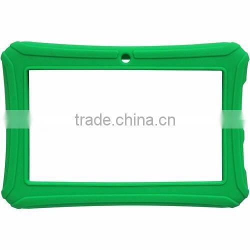 Custom kid shock proof silicon kids 7 inch tablet case, silicone case for 7" Click N kids tablet