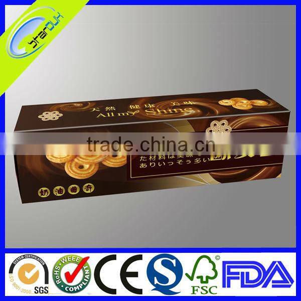 cookie paper box with design