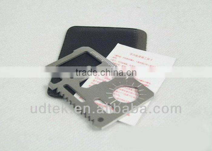 Large Size Multifunction Card Knife Camping Credit Card Tool UDTEK01499