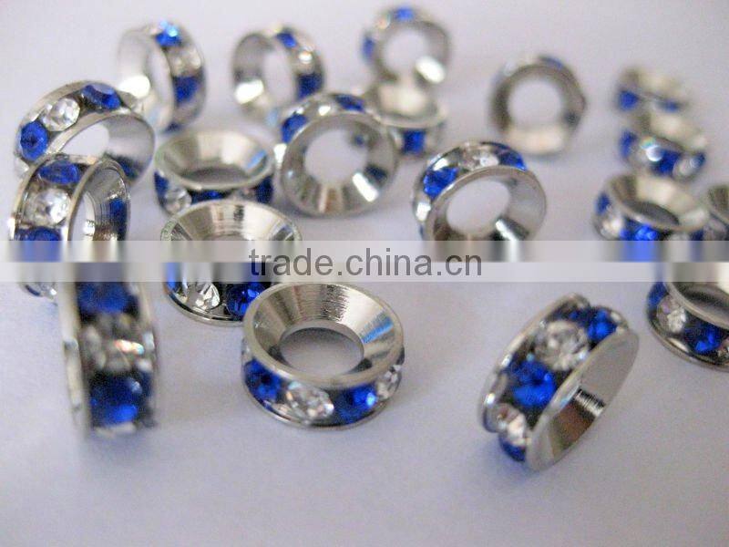 Crystal Pave Ball Rhinestone Bead