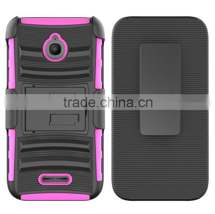 Armor protect toughness Combo Belt Clip Case For Alcatel Dawn Acquire 5027B