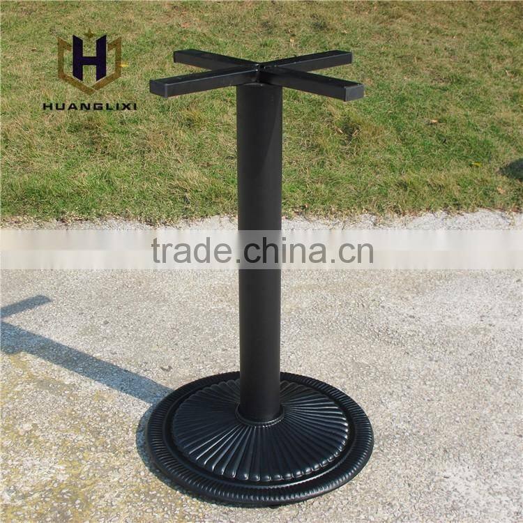 Wrought iron table legs