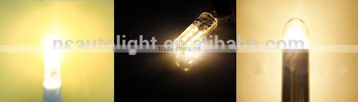 High brightness 360degree 220V 58smd 3014 Epistar 2700K G9 led 3w bulb G9 LED lamp marine crystal light bulb
