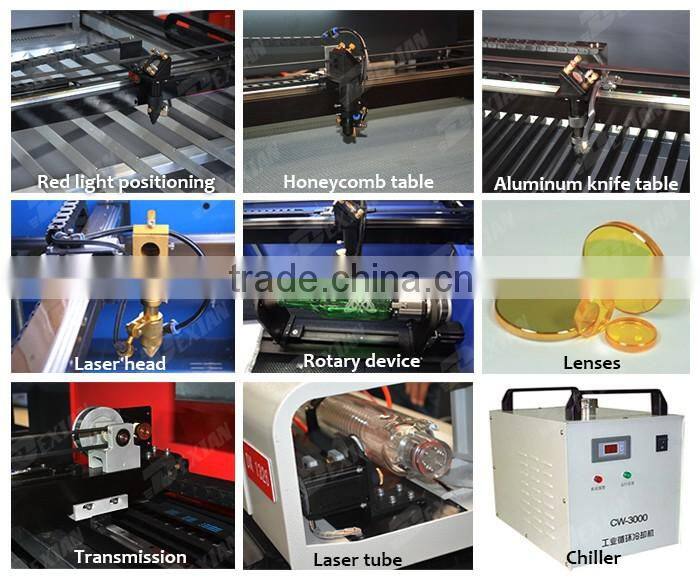 Top quality laser engraving machine price , mini 3d cnc laser machine , Co2 laser cutting machine