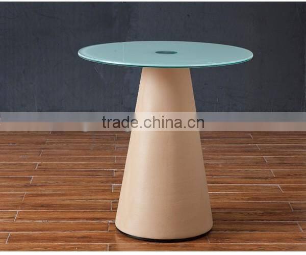 TB living room furniture design round end table design glass sofa table