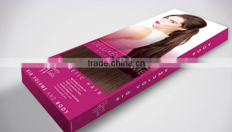 High quality hair extension box China supplier