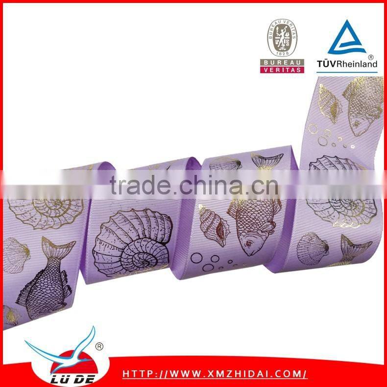 Factory Price Printed Grosgrain Ribbon For Gift Decoration
