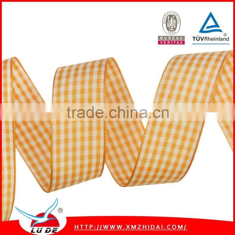 3/4'' solid color polyester satin ribbon