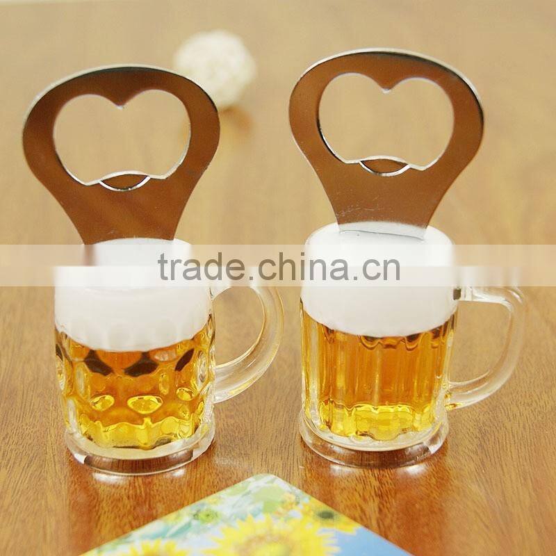 Creative Opener Beer mug refrigerator simulation model screwdriver practical small gifts