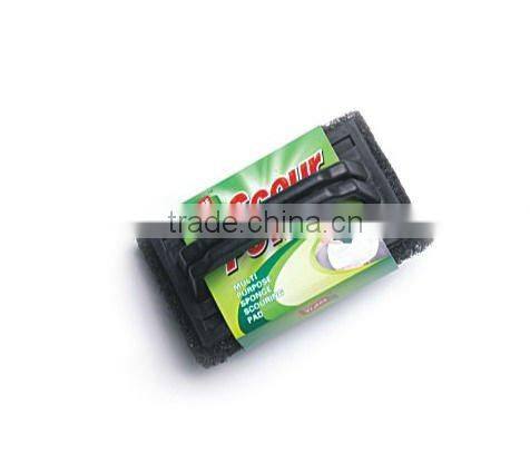 BBQ scouring pad brush (YR02) for hard jobs used