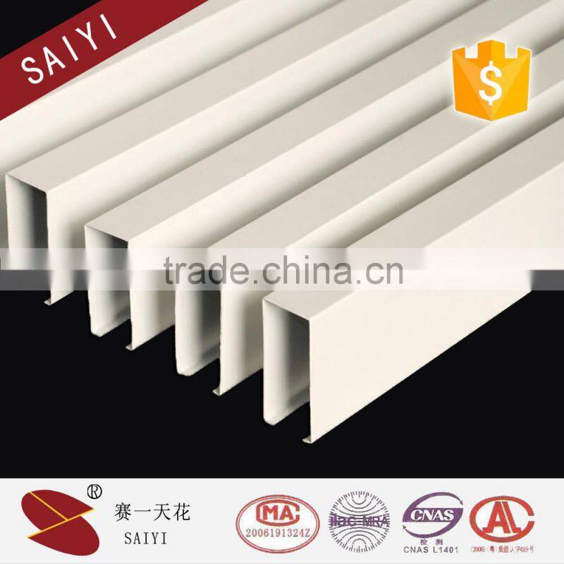 Alibaba Chinese Supplier Hall Baffle Ceiling Pop Design