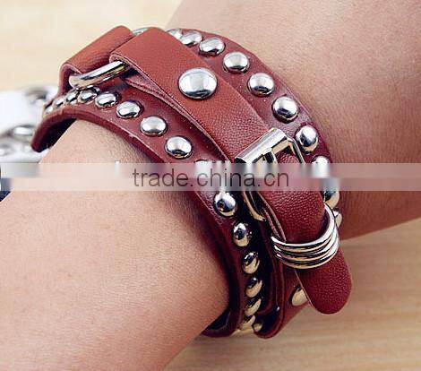 fashion leather bracelet