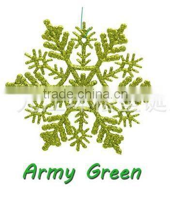 wedding accessory clear plastic snowflake