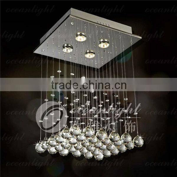 Les Lustres En Cristal Decorative Chain Chandeliers OM88020-5T