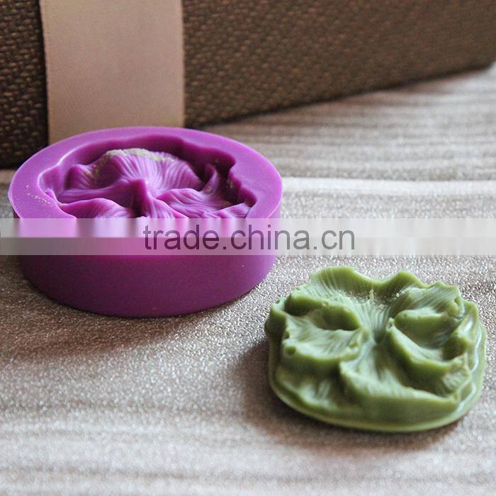 Single Flower Style Silicone Soap Molds , Fondant Mold Tool , Silicone Chocolate Mold
