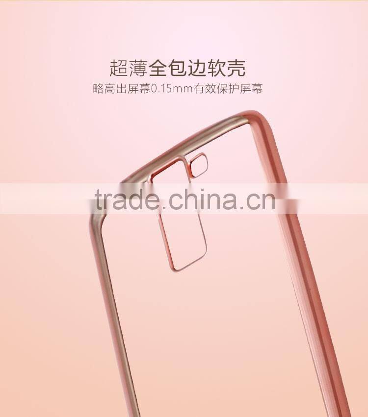 LZB Luxury Electroplating TPU Case for LG K8,For LG K8 Case