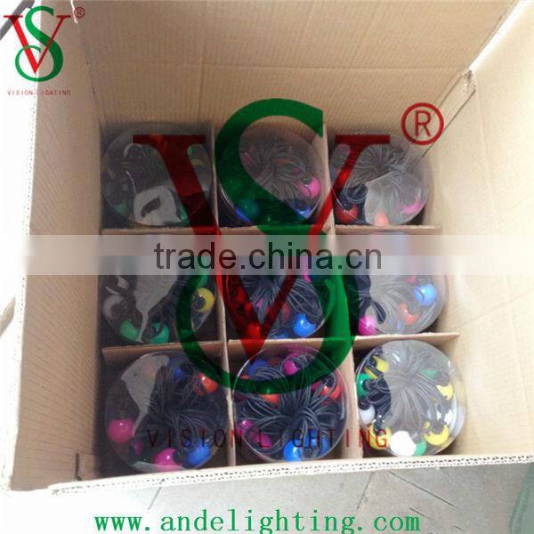 LED hanging ball string lights