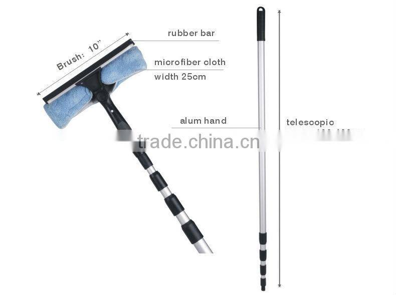 telescopic handle window 2.2m felt squeegee