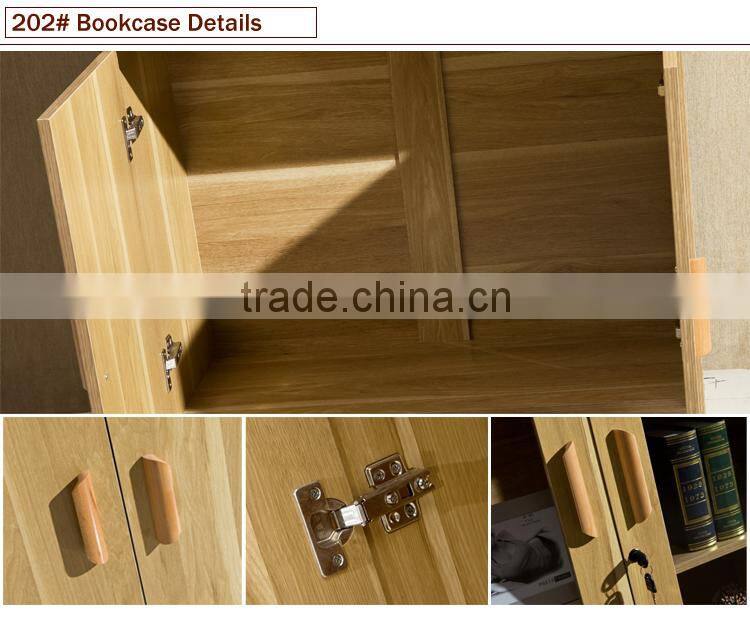 Wooden Round bookshelf