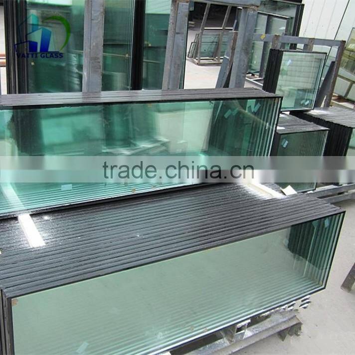 Insulating glass sunroom panels Insulated glass roofing panels Low E coating large glass panels