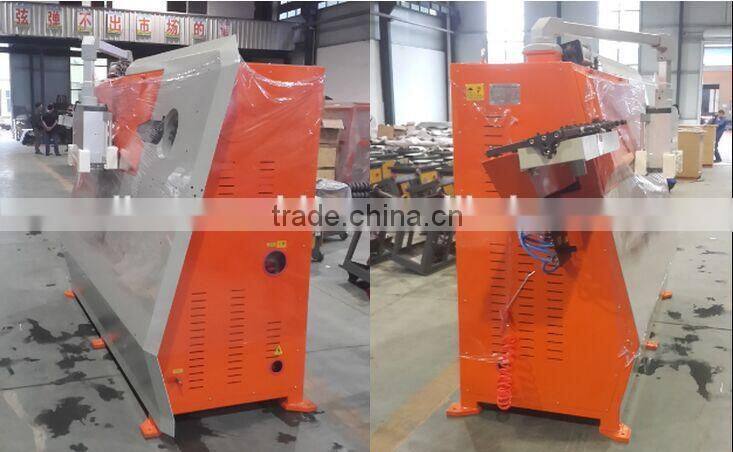 Air compressor equipped stirrup bender