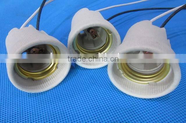 good quality e27 lamp holder ceramic material